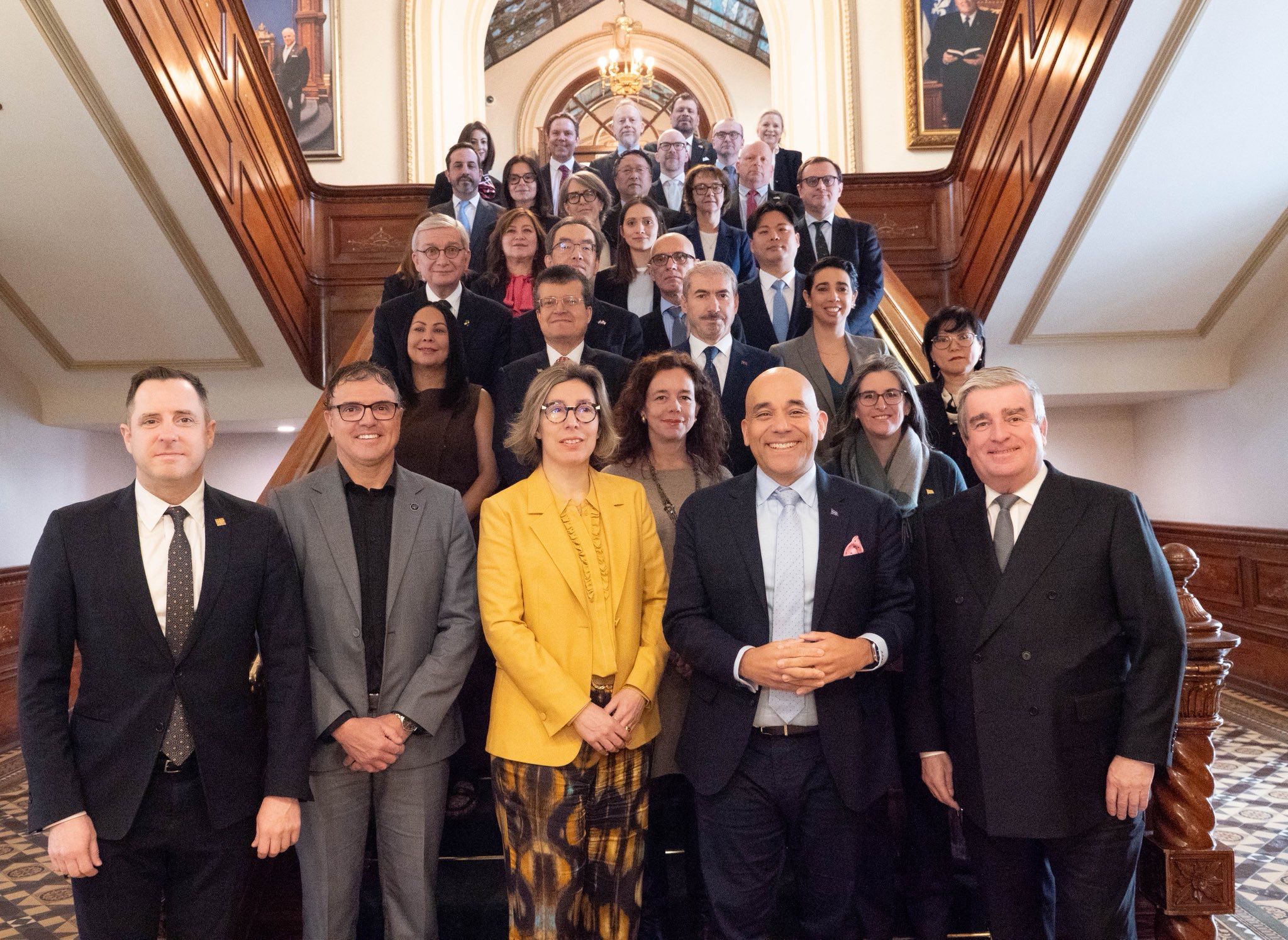 Attendance at the Quebec Government’s New Year Reception